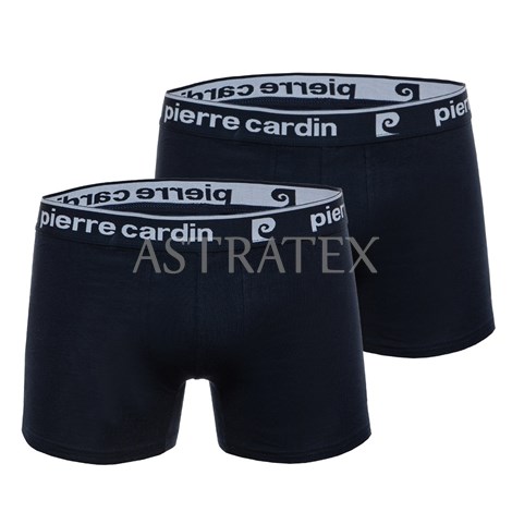 2 pack pnskch boxerek PIERRE CARDIN ern - Boxerky, Pnsk prdlo,  Boxerky,  Jednobarevn boxerky