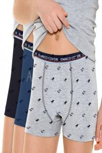 3 pack chlapeckých boxerek E. Coveri 4087
