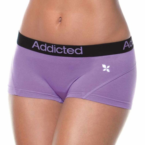 Boxerky Addicted fialov - Kalhotky, Dmsk spodn prdlo,  Kalhotky,  Boxerky