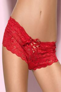 Boxerky krajkov Bloom shorts Red