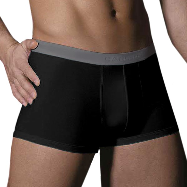 Boxerky krtk nohavika Black Graphit - Jednobarevn boxerky, Pnsk prdlo,  Boxerky,  Jednobarevn boxerky