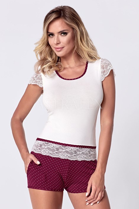 Dmsk pyamo Roxy Burgund - upany a pyama, Dmsk prdlo,  upany a pyama,  Pyama