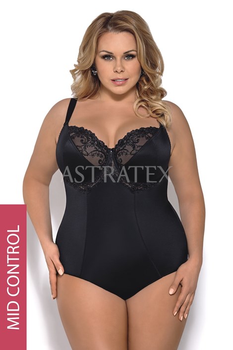 Dmsk stahovac body Gala ern - Stahovac prdlo, Dmsk prdlo,  Stahovac prdlo,  Stahovac efekt bka a bok