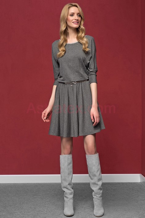 Elegantn dmsk pletov aty Altea Grey - Obleen a doplky, Obleen a doplky,  aty a sukn