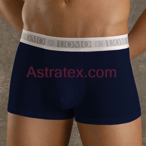 Pnsk boxerky AU109 modr - , Pnsk prdlo,  Boxerky,  Jednobarevn boxerky