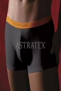 Pnsk boxerky Grafit Orange 002