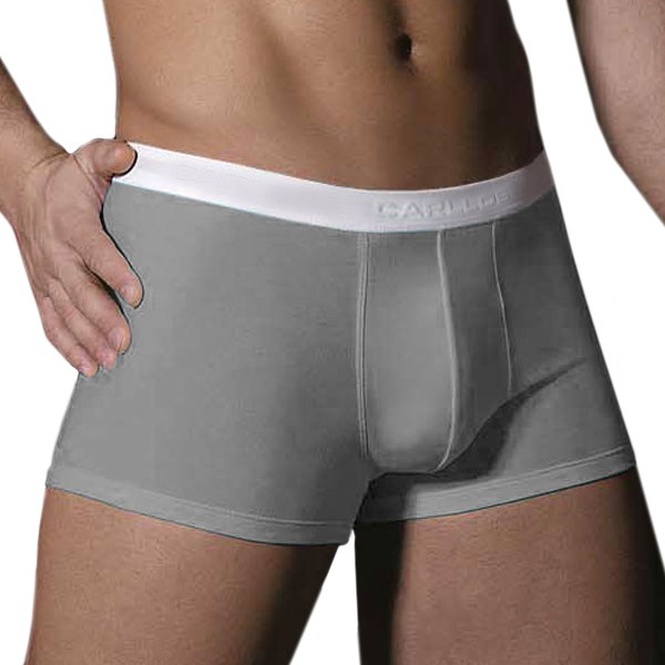 Pnsk boxerky Grey White 002 - Jednobarevn boxerky, Pnsk prdlo,  Boxerky,  Jednobarevn boxerky