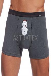 Pnsk boxerky Snowman
