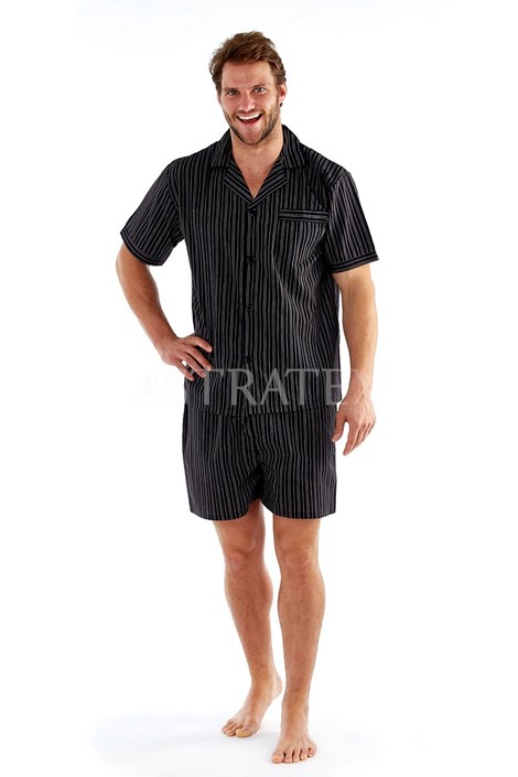 Pnsk pyamo Harvey Black  Stripe - Pyama, Pnsk prdlo,  upany a pyama,  Pyama