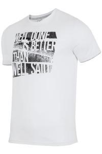 Pánské značkové tričko 4F TSM006 White