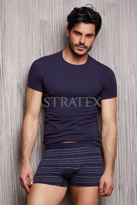 Pnsk set Enrico Coveri 1627BB triko a boxerky - Vcebarevn boxerky, Pnsk prdlo,  Boxerky,  Vcebarevn boxerky