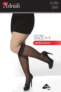 Podkolenky Magaly plus size 2 páry