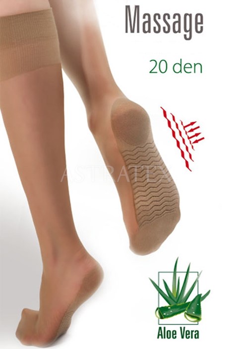 Podkolenky Massage 20 DEN - Punochov zbo a legny, Dmsk prdlo,  Punochov zbo a legny,  Podkolenky a nadkolenky