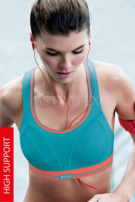 Sportovn podprsenka Shock Absorber Ultimate Run S5044 07O bez kostic - Podprsenky - vprodej, Vprodej,  Podprsenky - vprodej