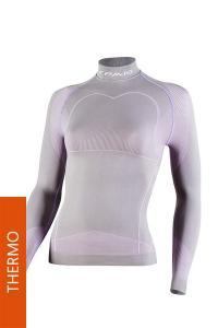 Triko Thermo Line W03 dámské šedorůžové